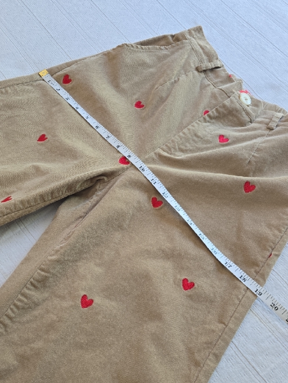 Cider "Uncontrollably In Love" Corduroy Pants Womens Medium (See Measurements) - Picture 10 of 15